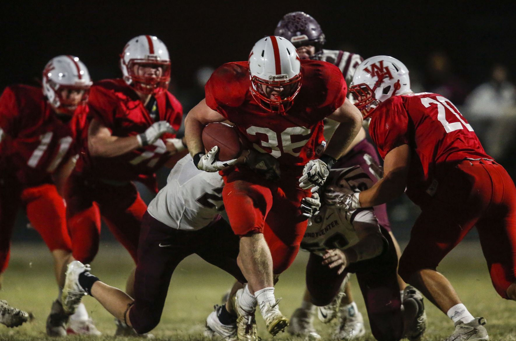 FBall West Hancock vs. Grundy Center 13a